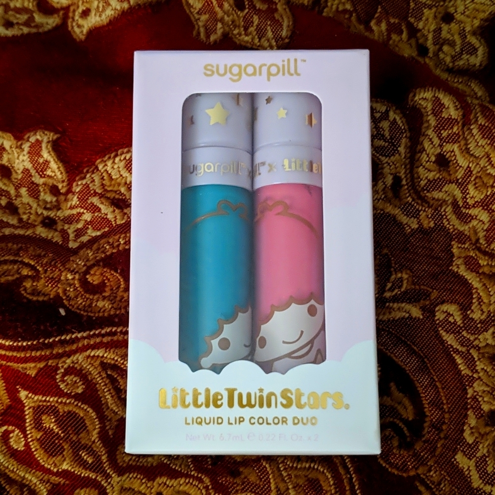 Sugarpill little twin stars liquid lip color duo
